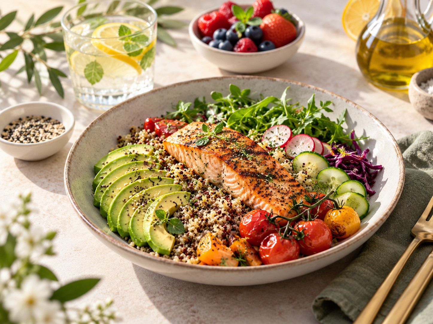 Guide des repas dans la web app